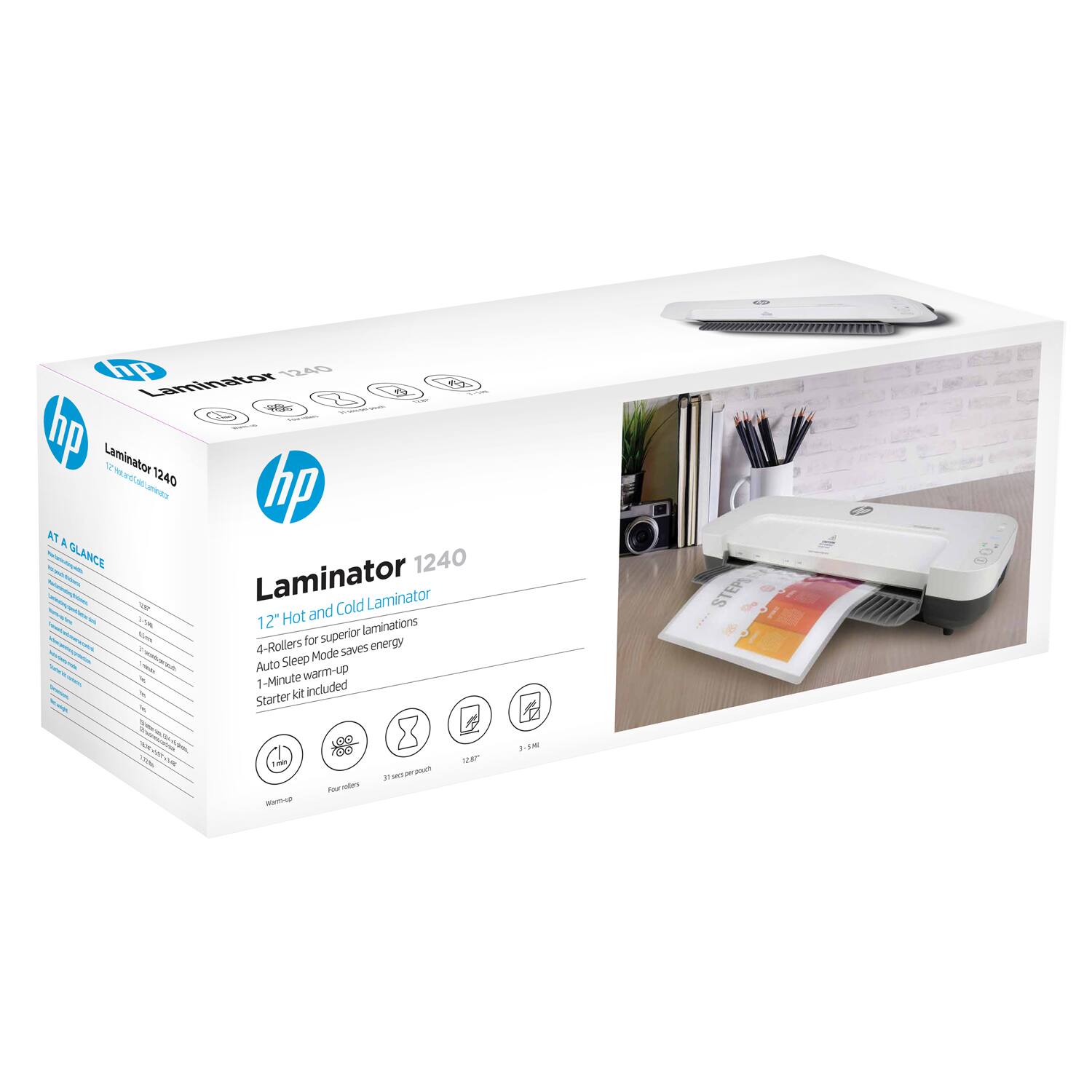 Alt View 24. HP - 1240 Laminator.