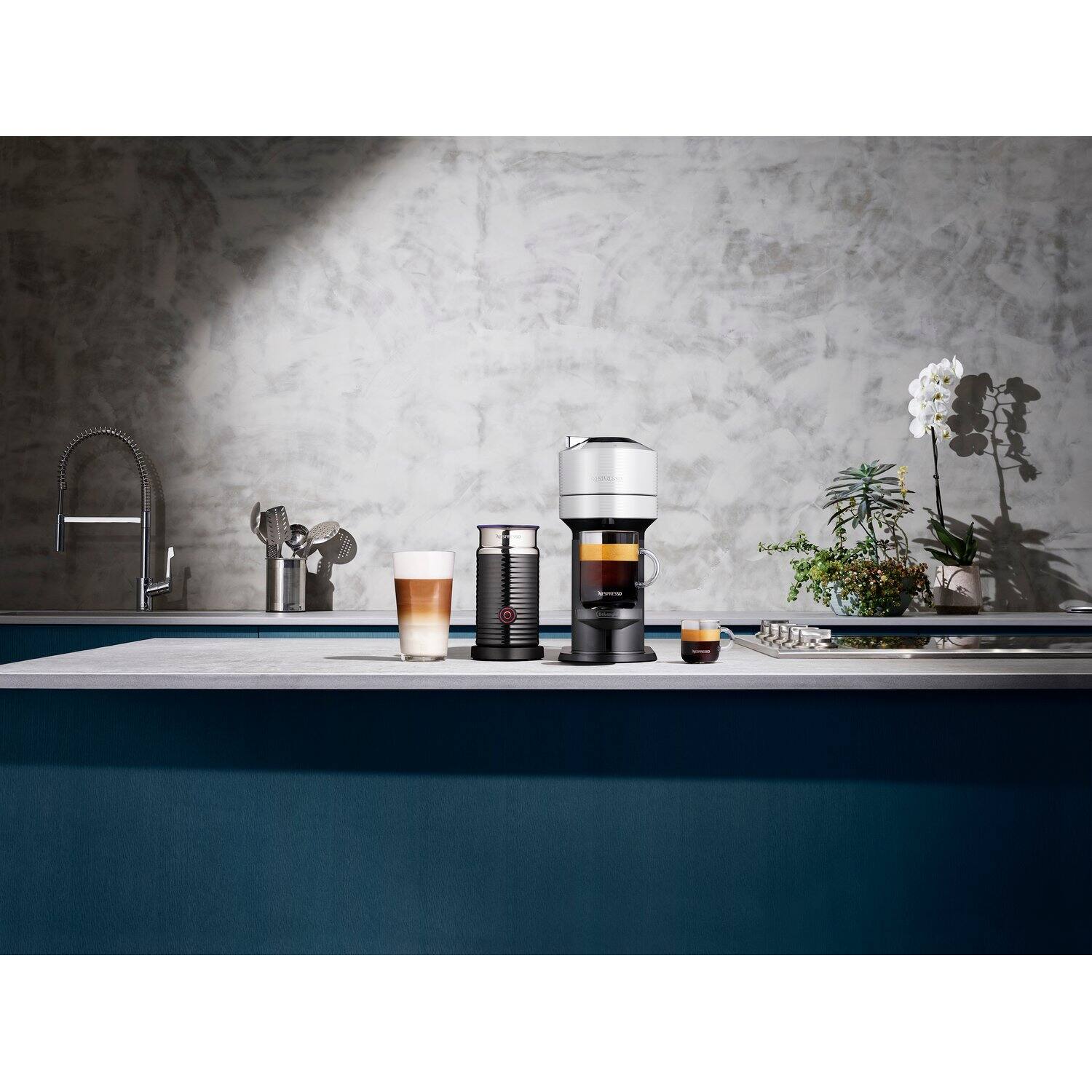Alt View 11. Nespresso - Vertuo Next Premium Coffee and Espresso Maker in White - White.