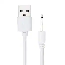 Unique Bargains - USB to DC Charging Cable, 2.6ft, 5V 1A, 1pc - Ideal for Routers, Speakers, Cameras, and Other 5V Devices - White