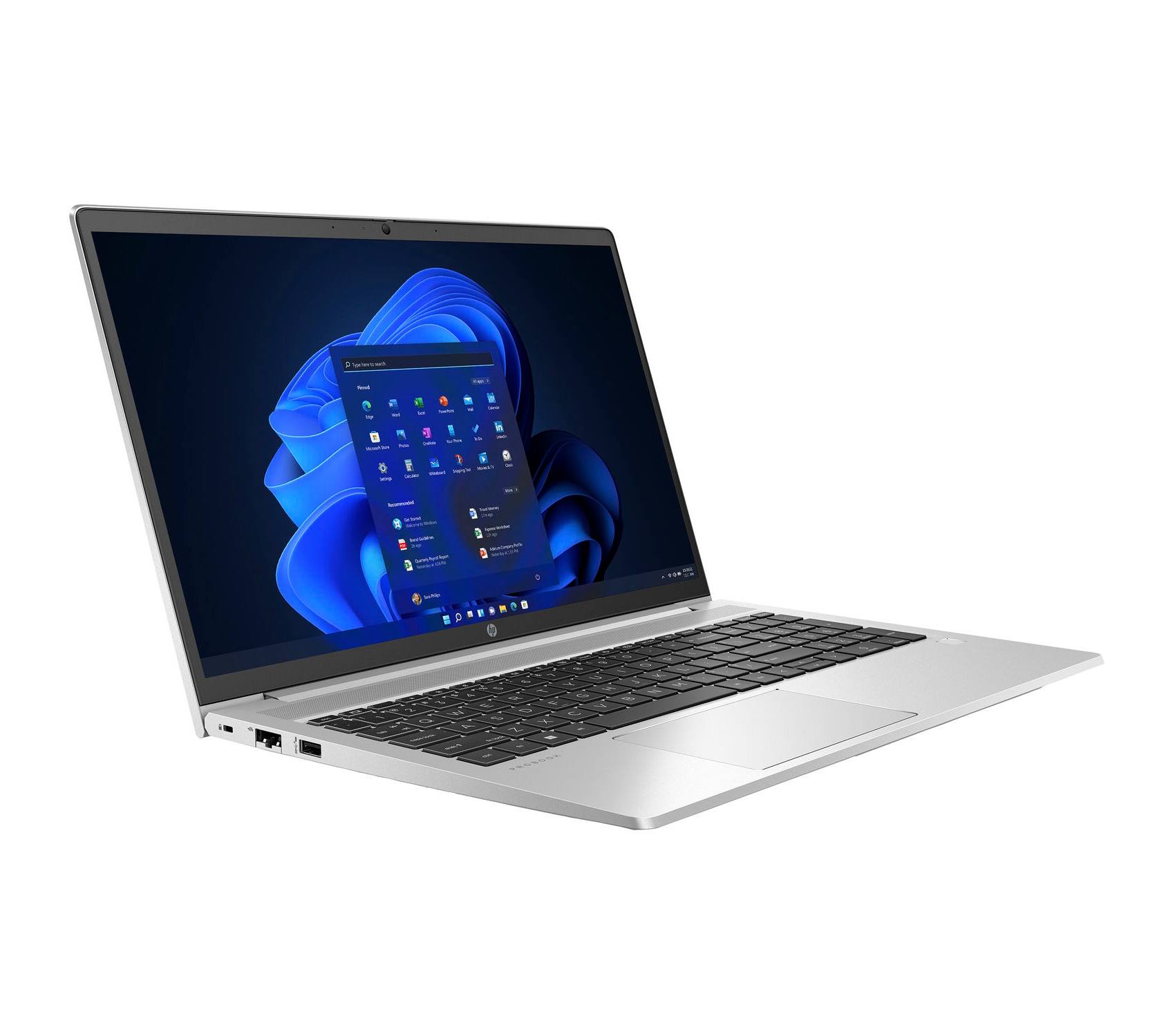 Alt View 1. HP - HP ProBook 450 G8 Core i5-1135G7 2.4GHz, 8GB, 256GB NVMe SSD, 15.6" FHD, Windows 11 Pro 64-bit - Silver.