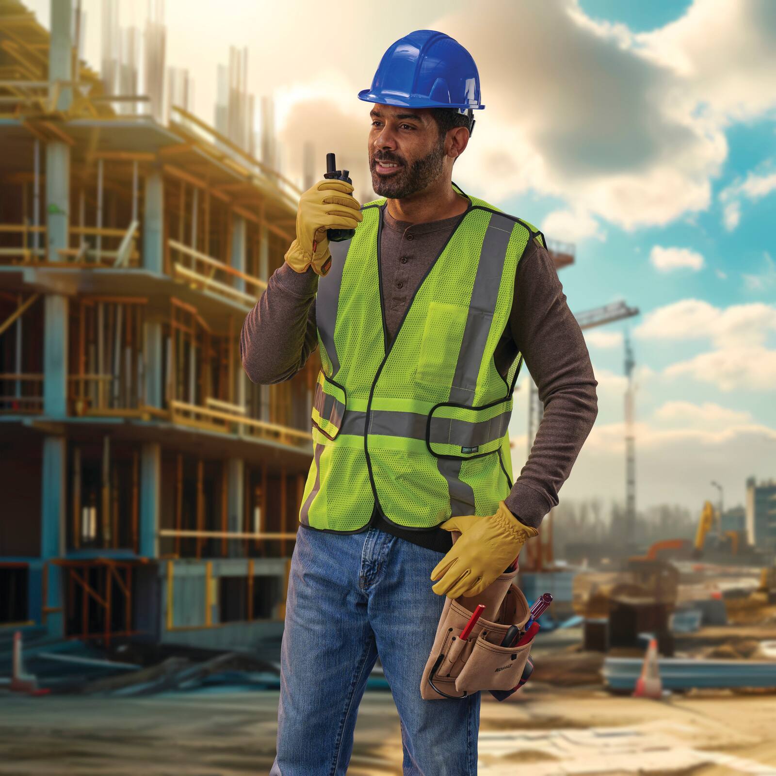 Alt View 8. Cobra - Cobra - Performa 400 Pro Business Two-Way Radio - Black.