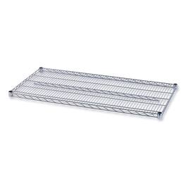 Alera - Industrial Wire Shelving Extra Wire Shelves, 48w X 24d, Silver, 2 Shelves/carton - Silver