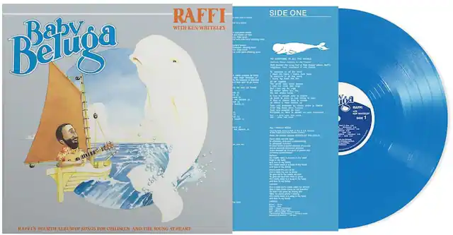 **RAFFI WITH KEN WHITELEY**
**Baby Beluga**
**SIDE ONE**
1. Baby Beluga
2. Ayes Chading Ayes
3. To Everyone
4. All the World
5. Franca B
6. Penly M
7. A in
8. Mrda Yoa
**RAFFI'S FOURTH ALBUM OF SONGS FOR CHILDREN AND THE YOUNG AT HEART**
**ALL REALLY NEED RIGHTS OF THE CHILD**
**SIDE 1**
**RAFFI'S FOURTH ALBUM OF SONGS FOR CHILDREN AND THE YOUNG AT HEART**