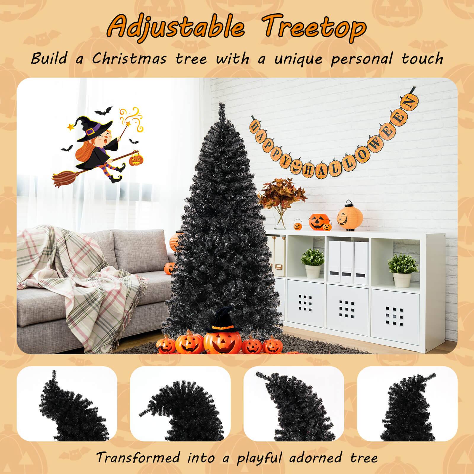 Adjustable Treetop: Build a Christmas tree with a unique personal touch. Transformed into a playful adorned tree.