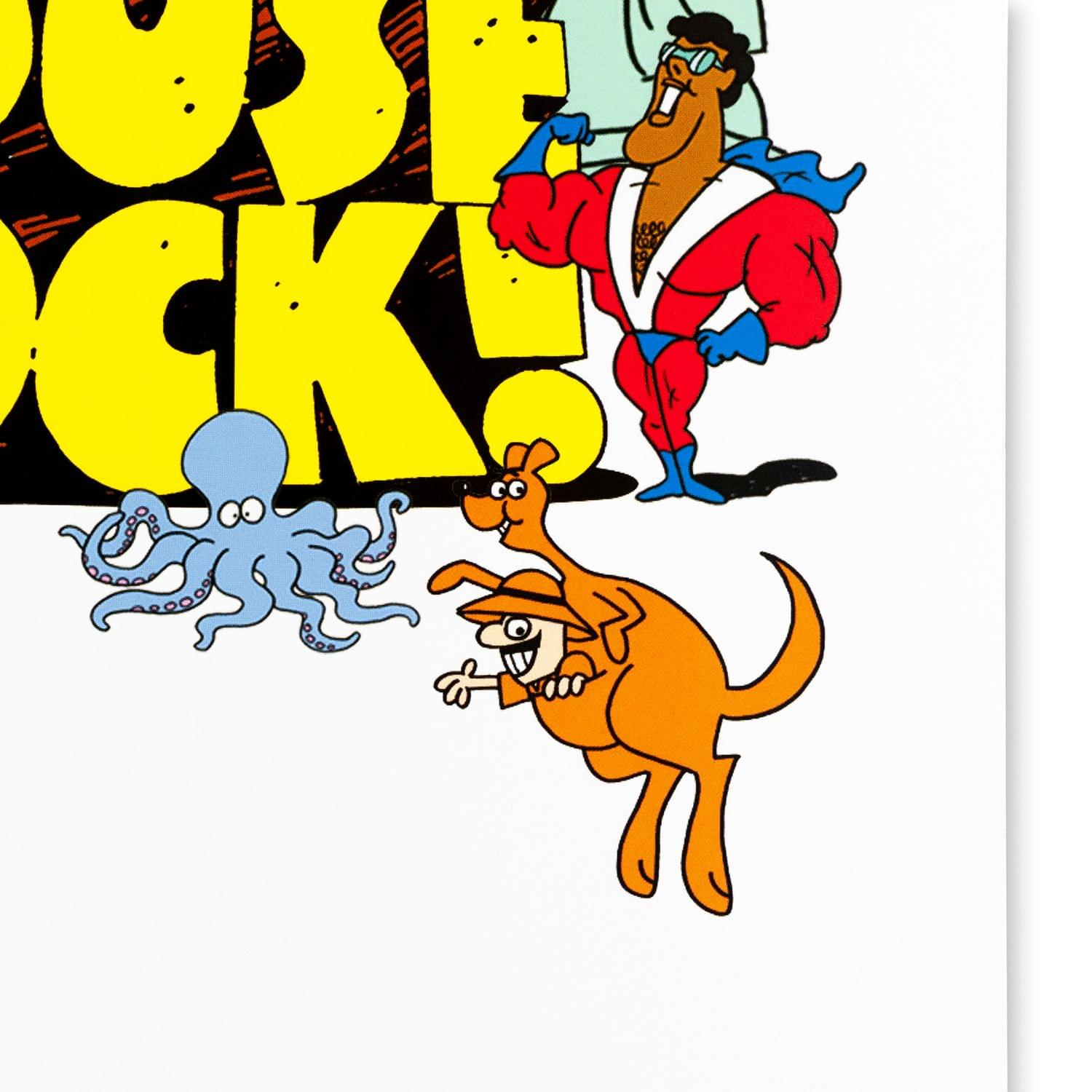 Alt View 2. Global Prints - Schoolhouse Rock 11"x14" Print Poster (SDCC Exclusive) - Yellow.