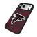 Alt View 1. Keyscaper - Atlanta Falcons Paisley iPhone Magnetic Bump Case - 16 Pro Max - Black.