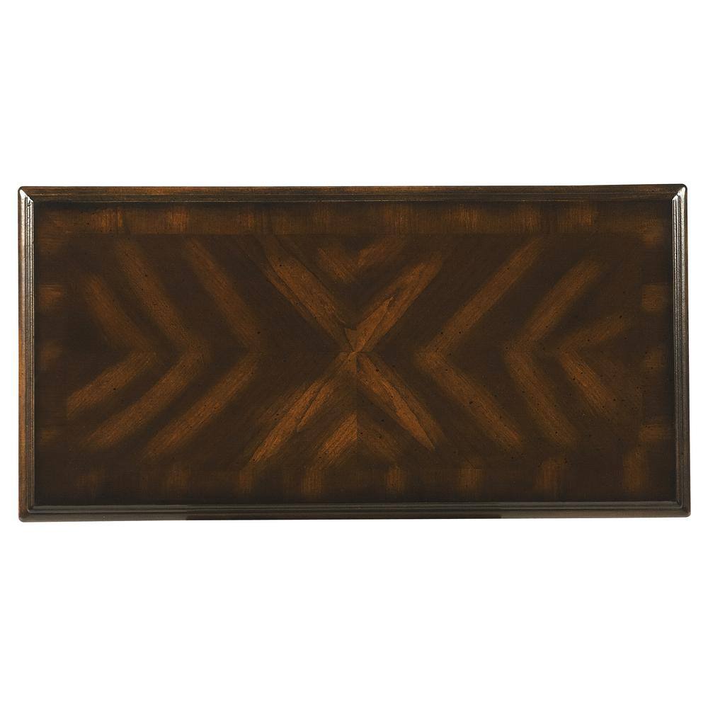 Angle. Butler Specialty - Devane Side Table - Dark Brown.