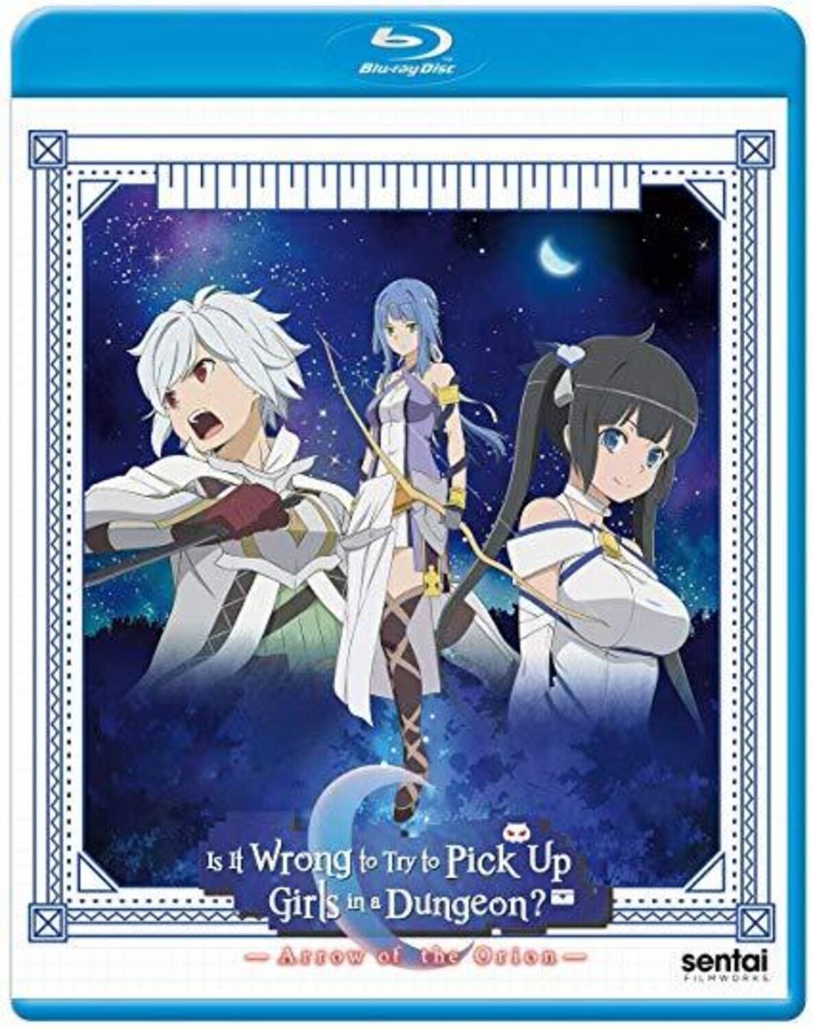 Is It Wrong To Pick Up Girls In A Dungeon? Arrow Of the Orion   - BLU-RAY