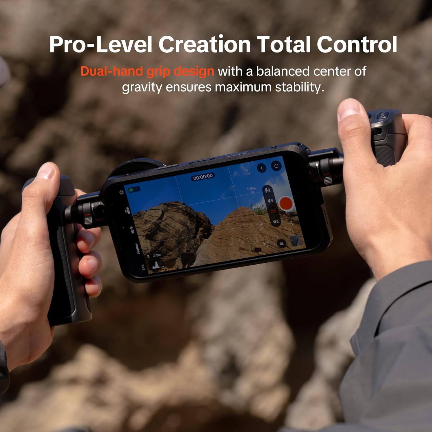 Pro-Level Creation Total Control  
Dual-hand grip design with a balanced center of gravity ensures maximum stability.