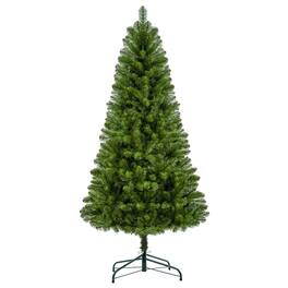 BreeBe - 7FT Unlit Artificial Christmas Tree with 775 Tips - Green