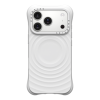 CASETiFY - Apple iPhone 17 Pro Ripple Case - White - Front_Zoom