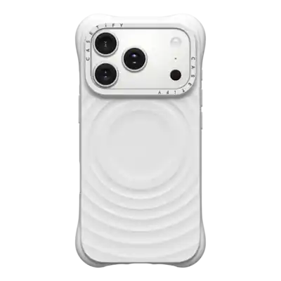 CASETiFY Apple iPhone 17 Pro Ripple Case White CTF-34739842 CASETiFY Apple iPhone 17 Pro Ripple Case White CTF-34739842