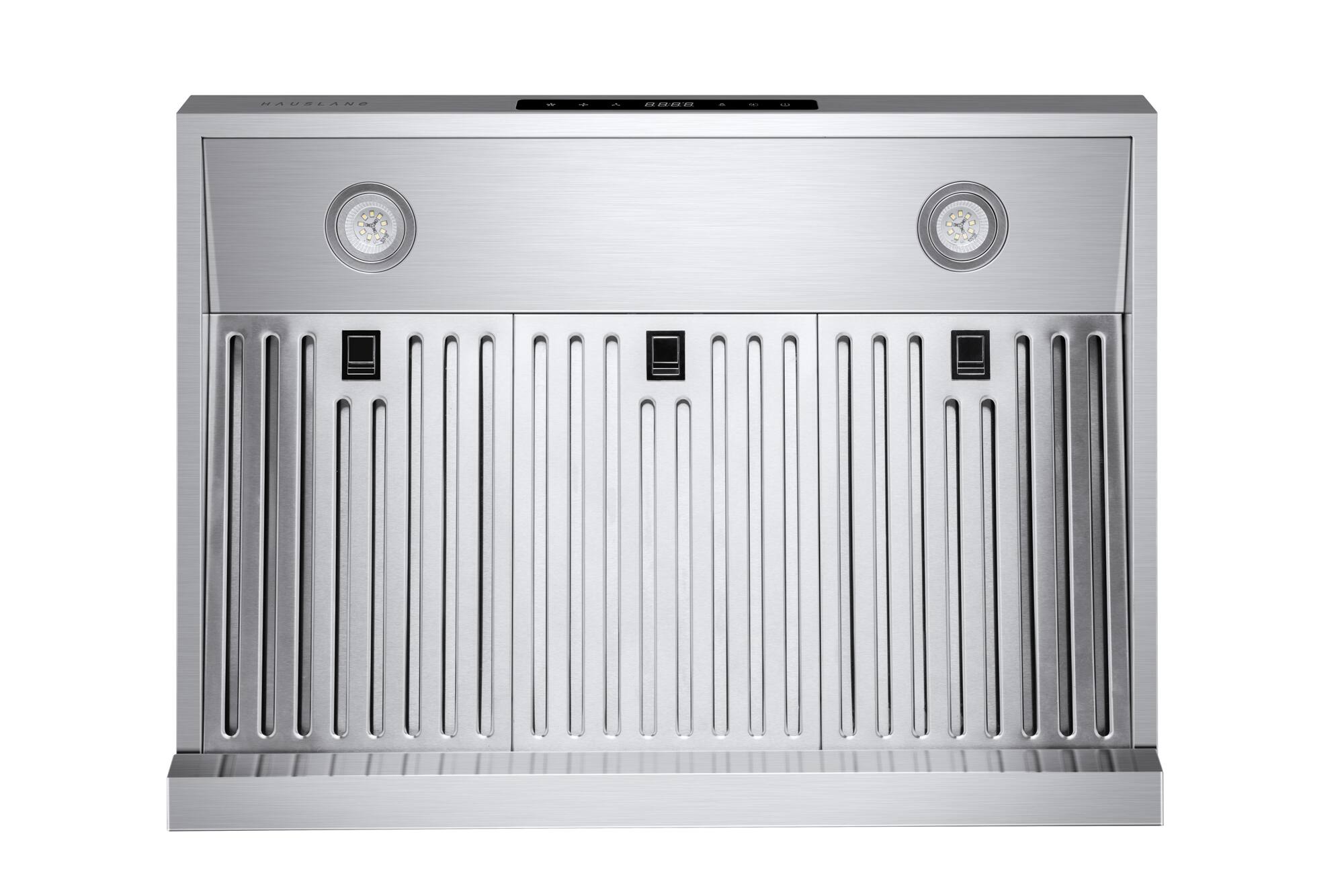 Alt View 5. Hauslane - Hauslane UC-PS10 30-in Ducted Stainless Steel Undercabinet Range Hood - Silver.