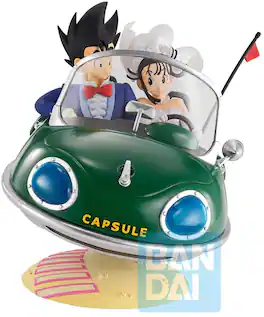 Bandai - Ichibansho - Dragon Ball - Son Goku & Chichi (Snap Collection 2) Figure - COLLECTIBLES - Multicolor