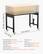- Item Model Number: FGM4824V
- Adjustable Height: 28 - 39.5 in / 711 - 1003 mm
- Tabletop Thickness: 1 in / 25 mm
- Wood Type: Oak
- Adjustable Levels: 6
- Weight Capacity: 2000 lbs / 907.2 kg
- Max Product Dimensions: 48 x 24 x 28-39.5 in / 1220 x 610 x 711-1003 mm
- Power Strip: Yes
- Drawer: No
- Other Features: Side Panel + Hooks
- Power Cable Length: 9.8 ft / 3 m
- Product Weight: 59.8 lbs / 27.15 kg