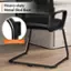 Heavy-duty Metal Sled Base with 5 Non-slip Rubber Foot Pads.