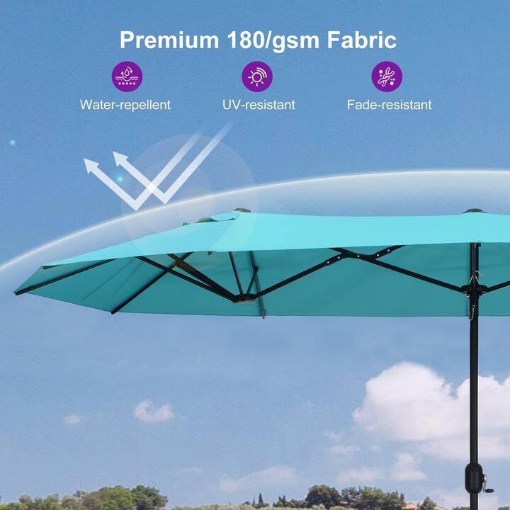 Premium 180/gsm Fabric

- Water-repellent
- UV-resistant
- Fade-resistant