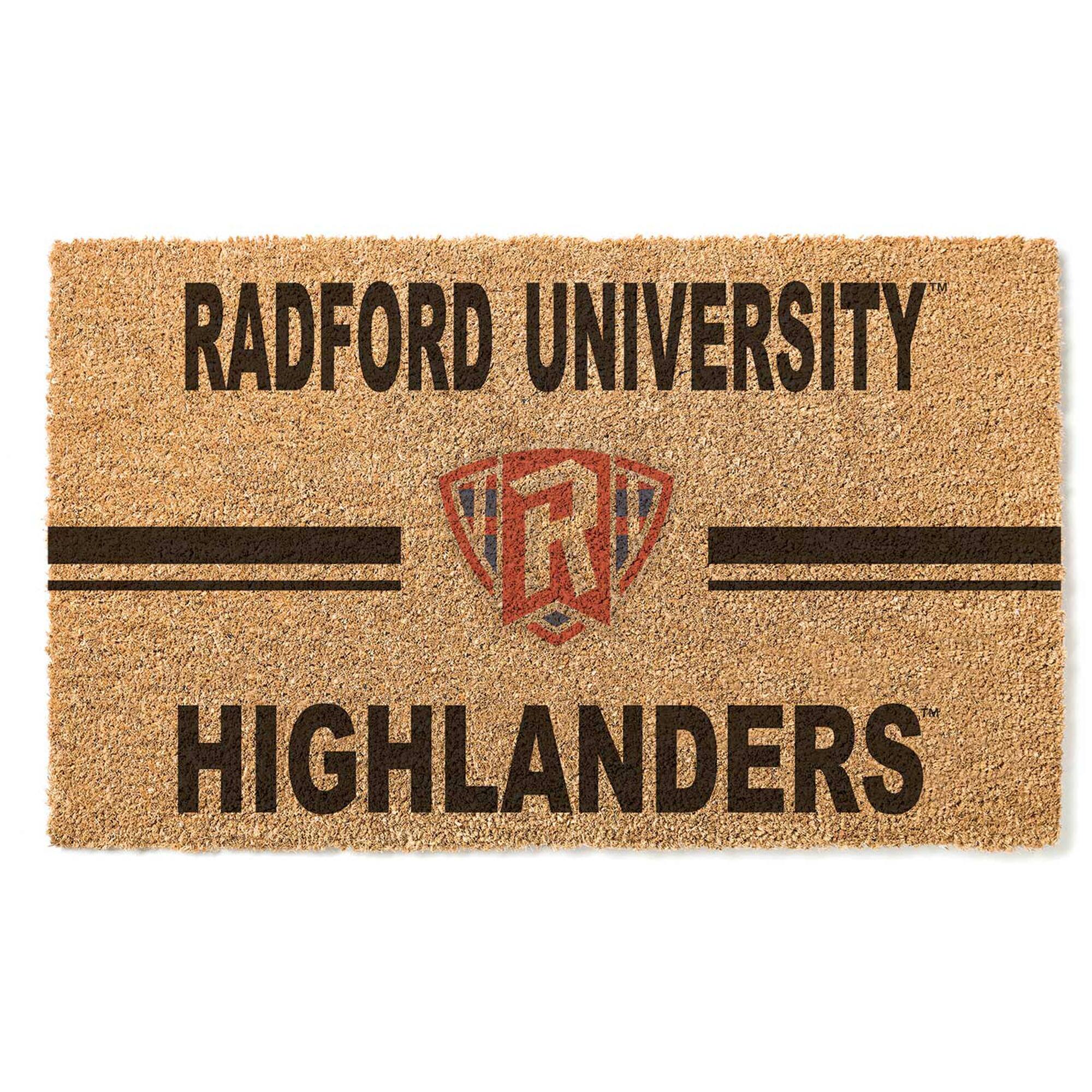 Radford Highlanders 18" x 30" Team Logo Doormat