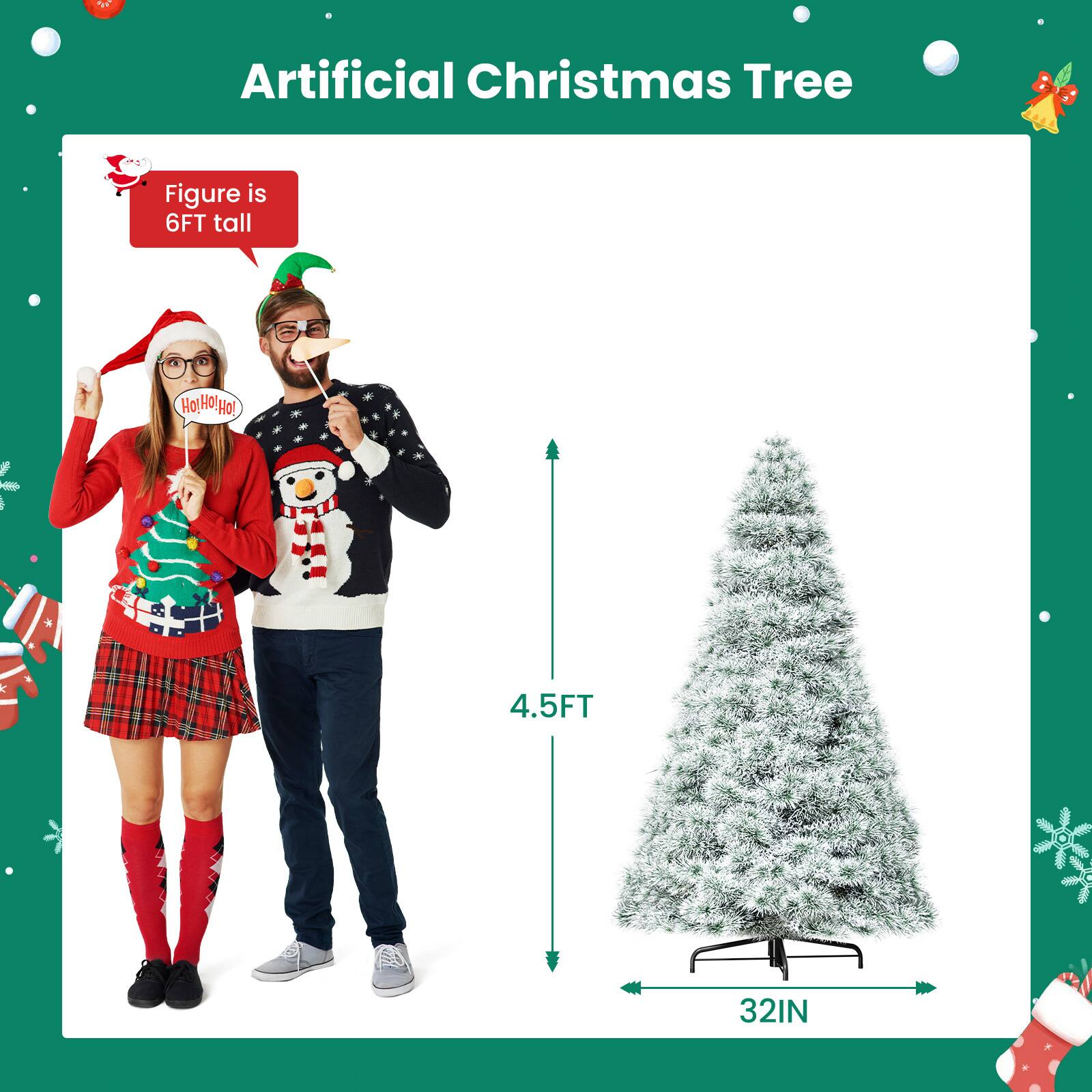Artificial Christmas Tree

Figure is 6FT tall

4.5FT

32IN