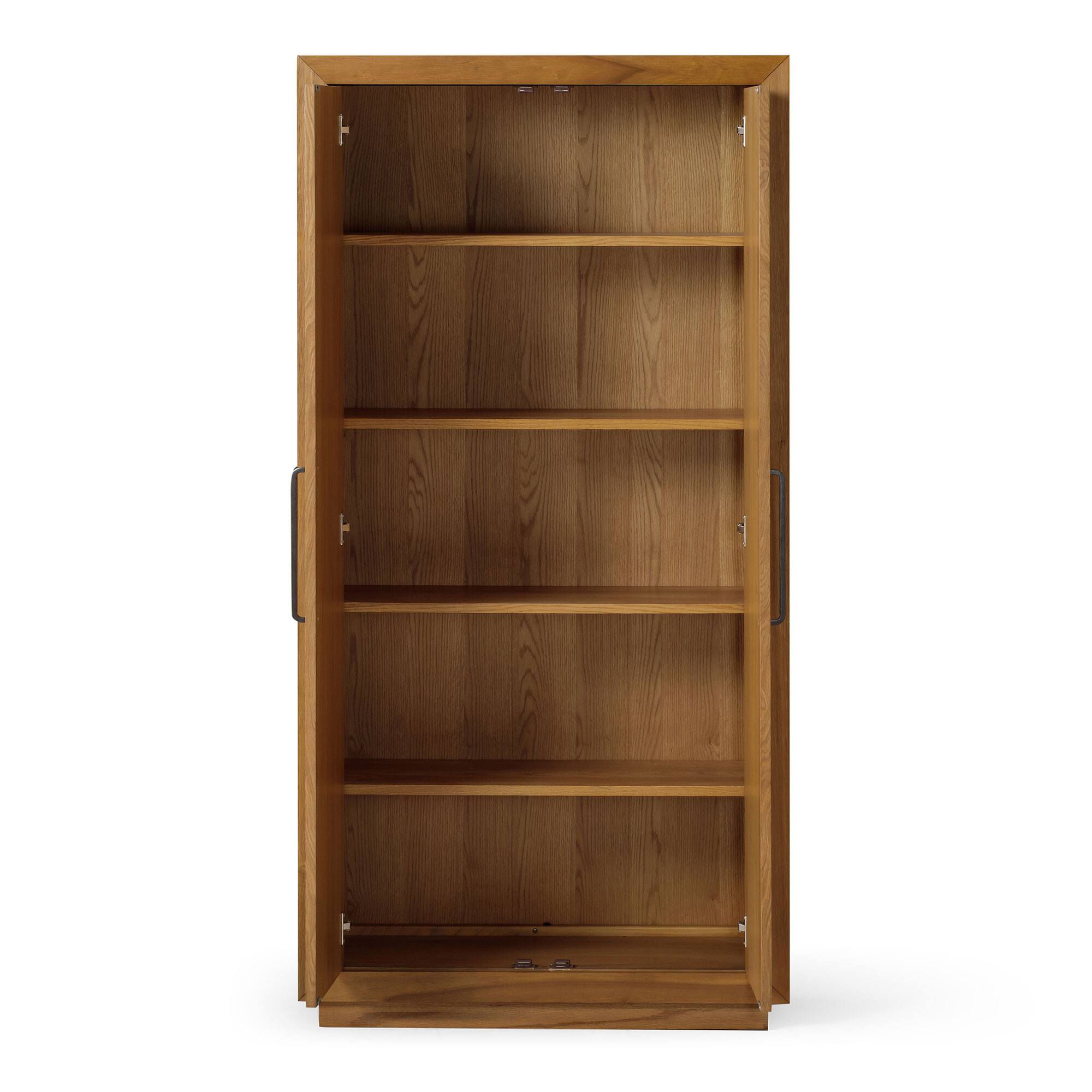 Alt View 2. Maven Lane - Maven Lane Uma Contemporary Wooden Cabinet in Refined Natural Finish - Refine Natural.