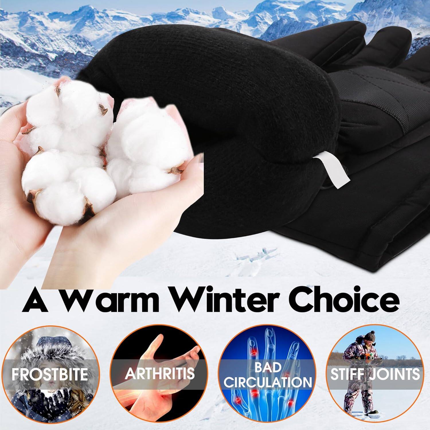 A Warm Winter Choice

- FROSTBITE
- ARTHRITIS
- BAD CIRCULATION
- STIFF JOINTS