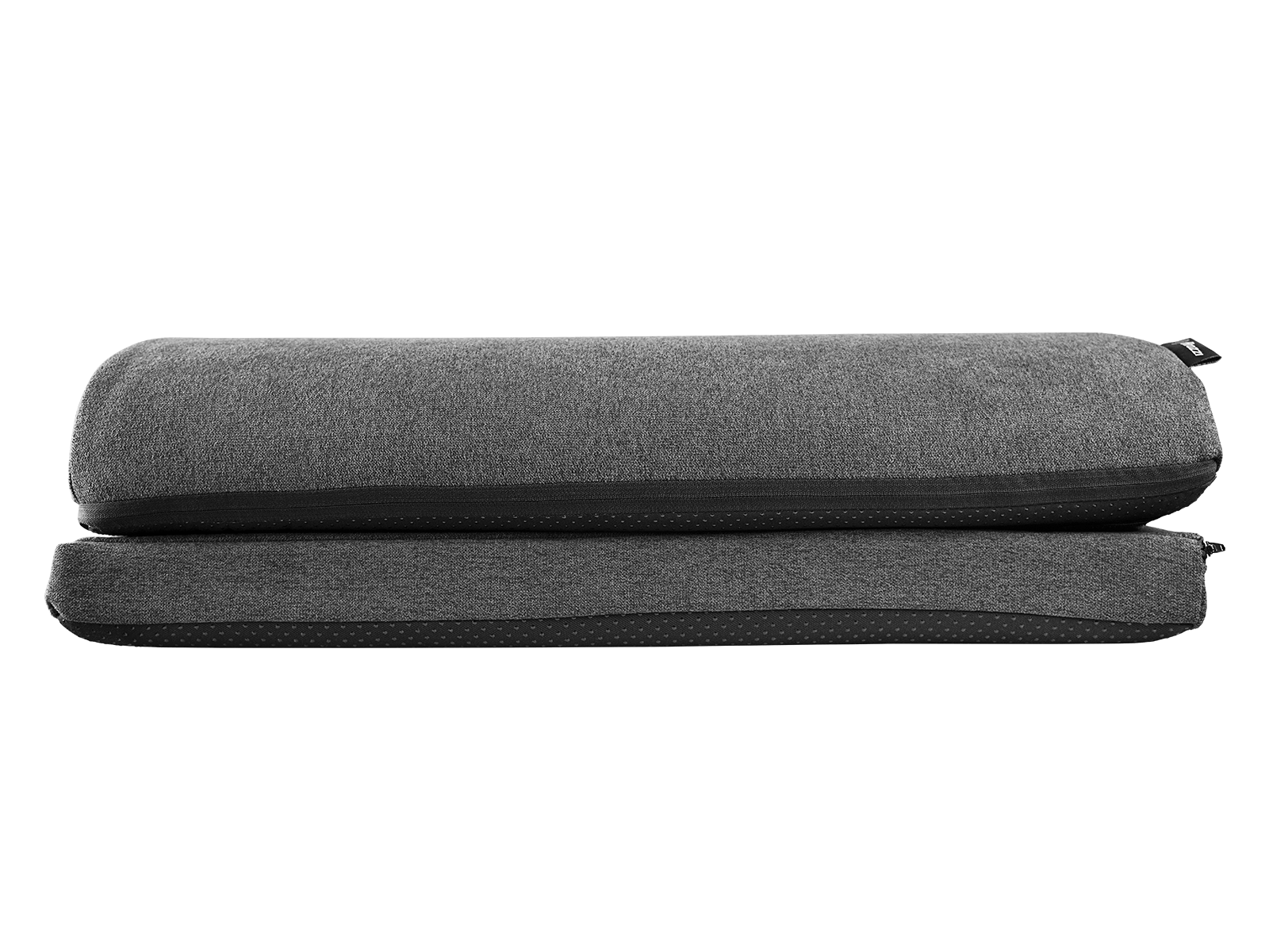 Alt View 11. Arozzi - Soft Fabric Memory Foam Footrest - Dark Grey.