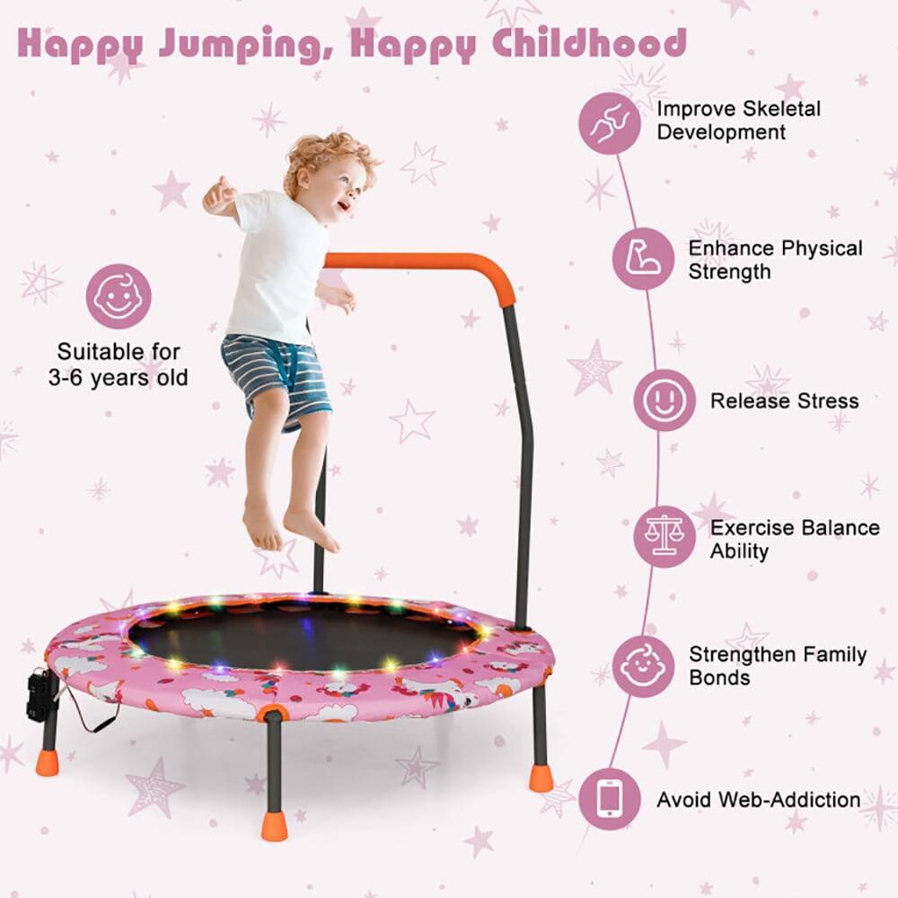 Happy Jumping, Happy Childhood

- Suitable for 3-6 years old
- Improve Skeletal Development
- Enhance Physical Strength
- Release Stress
- Exercise Balance Ability
- Strengthen Family Bonds
- Avoid Web-Addiction