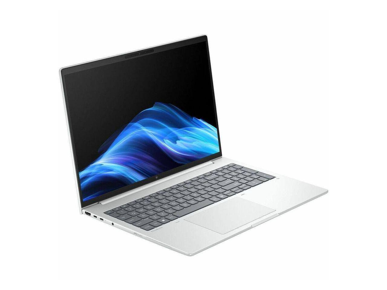 Alt View 4. HP - HP EliteBook 8 G1i 16" Touch - Intel Core Ultra 5 - 16 GB - 512 GB SSD - Glacier Silver - Gray.