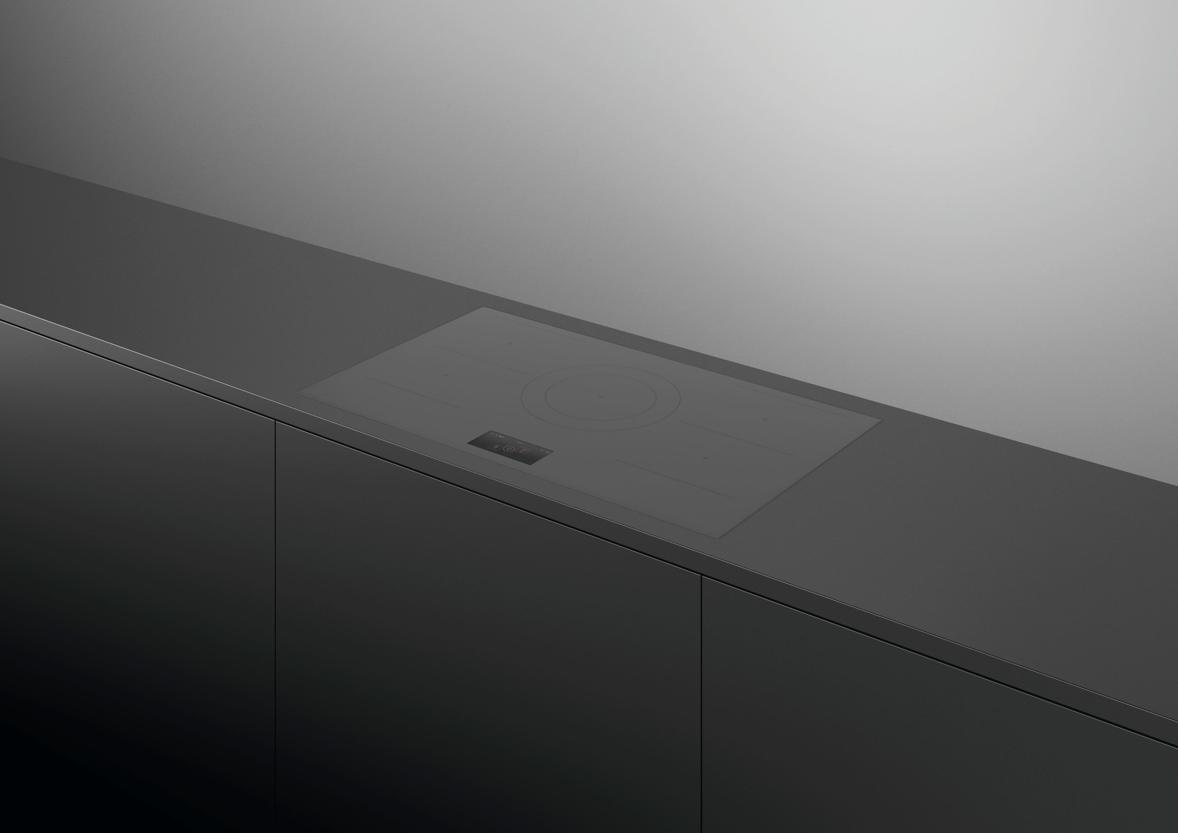 Alt View 14. Fisher & Paykel - 36" Primary Modular Induction Built-in Electric Cooktop, 5 Zones with SmartZone - Grey.