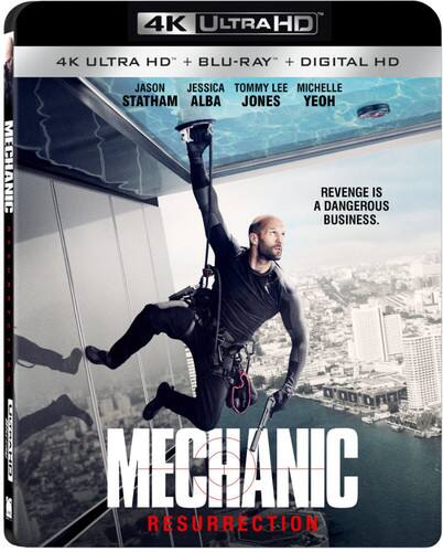 Front. Mechanic: Resurrection   - 4K Blu-Ray.