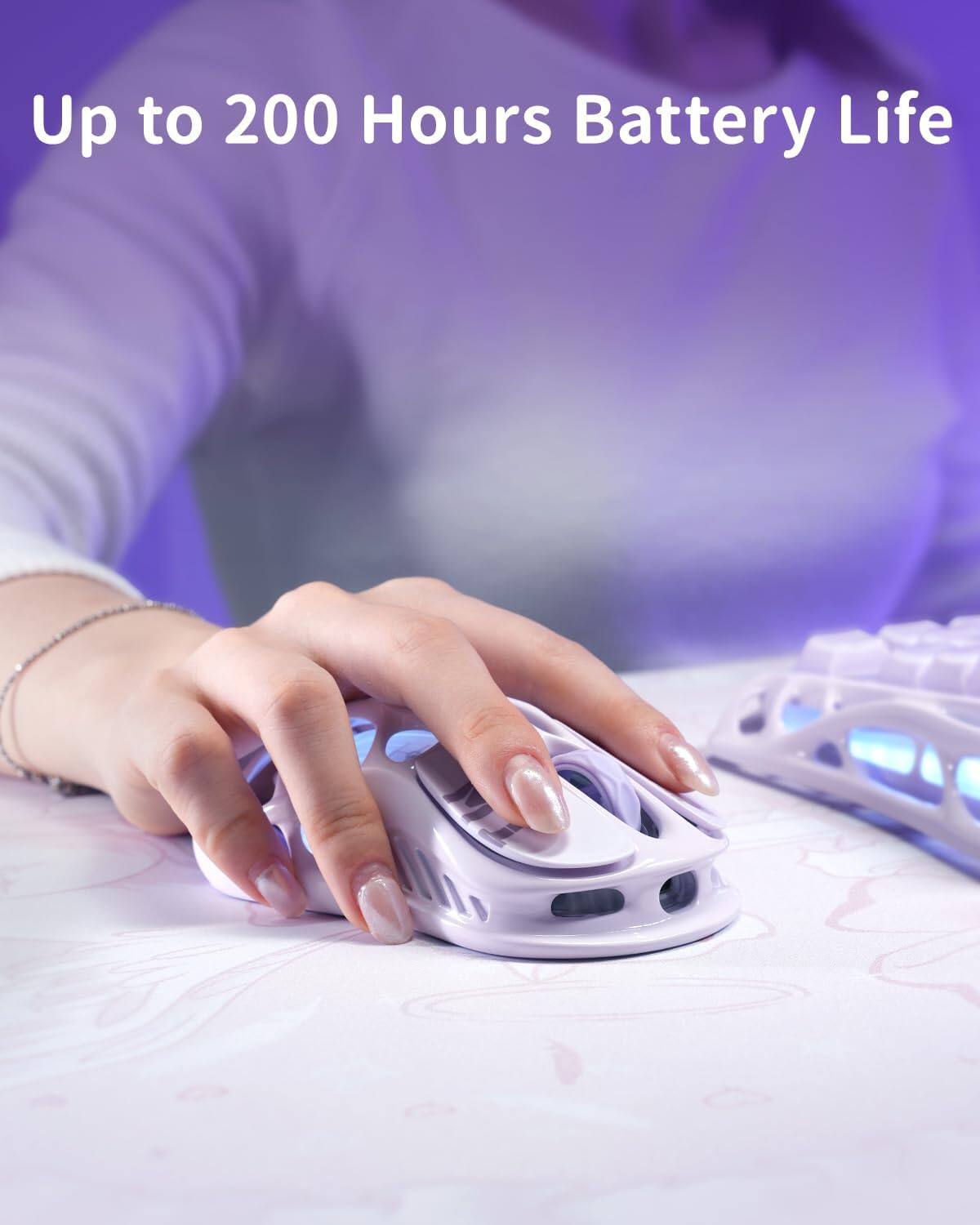 Up to 200 Hours Battery Life