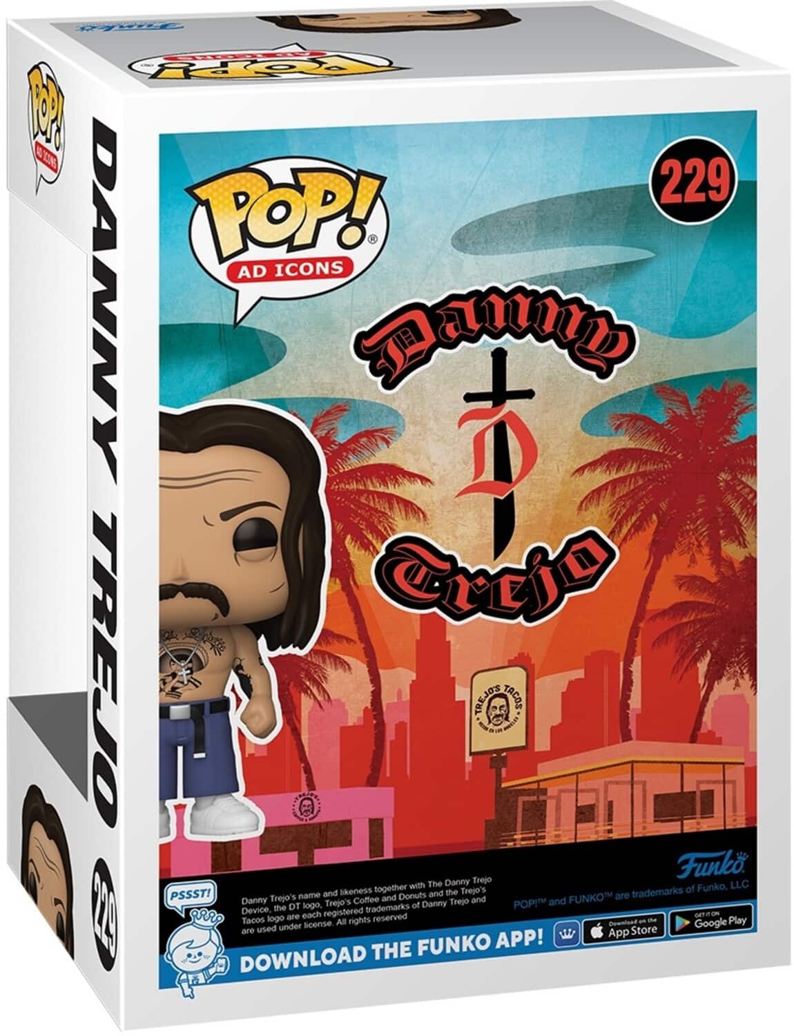 Funko POP! AD ICONS: Danny Trejo COLLECTABLES Multicolor