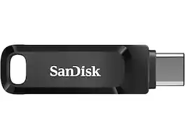 SANDISK - 256GB Ultra Dual Drive Go USB Type-C Flash Drive (SDDDC3-256G-G46) - Black