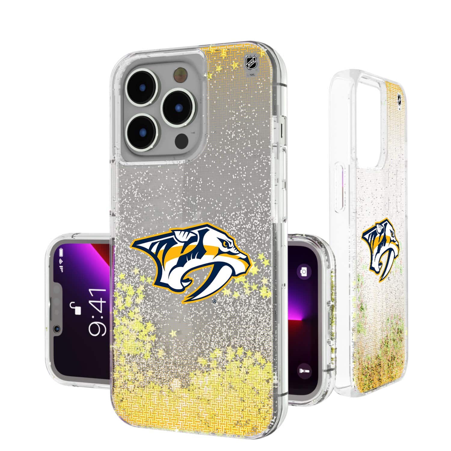 Keyscaper - NHL - Nashville Predators Linen Logo iPhone Glitter Case - 13 Pro - Multicolor price history on PriceWatchPro