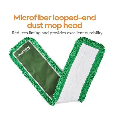 Microfiber looped-end dust mop head  
Reduces linting and provides excellent durability  
COASTWIDE