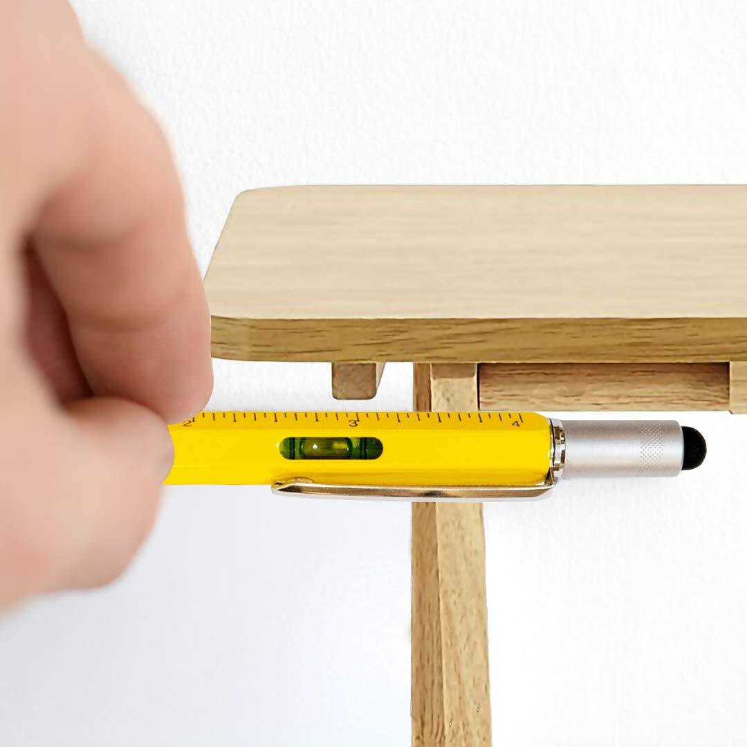 Alt View 3. Dapper Styles - Dad Gifts For Fathers Day 6 In 1 Multitool Pen Stocking Stuffers Mens Him Husband Father' Birthday Men Tools - Orange.