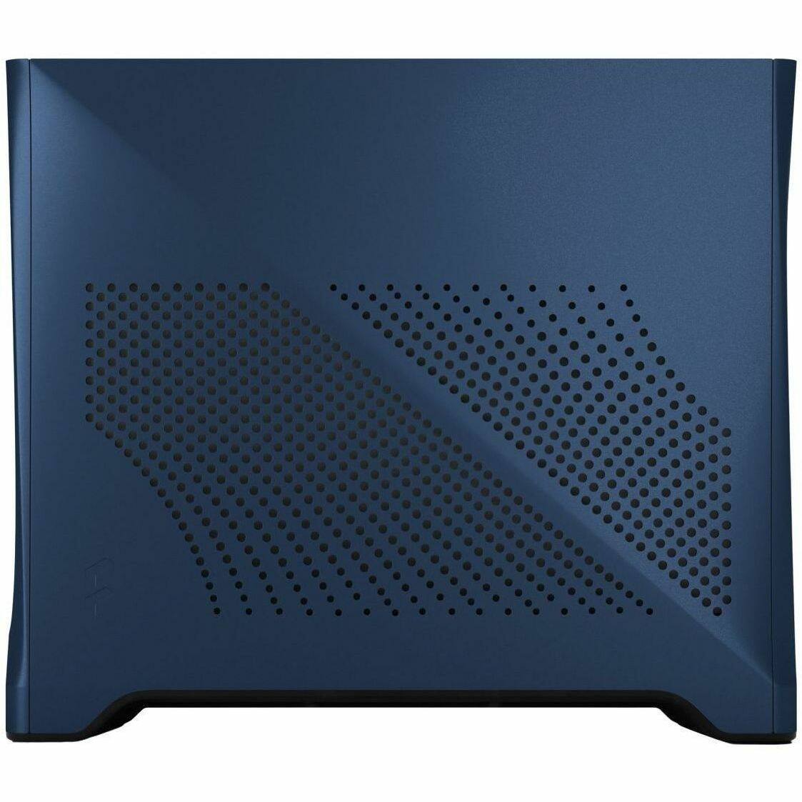 Fractal Design Era 2 Gaming Computer Case Midnight Blue Aluminium