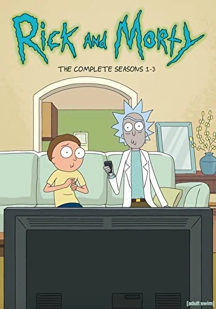 Front. Rick and Morty: Seasons 1-3 (DVD Set) [DVD].