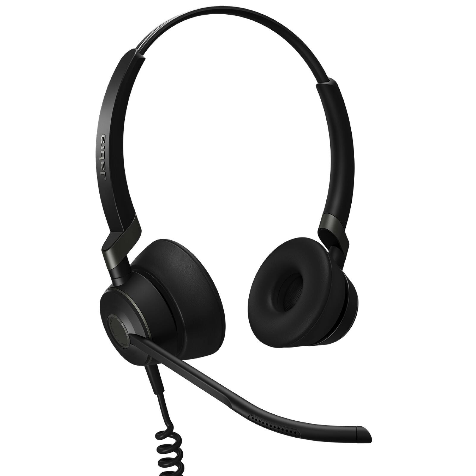 Angle. Jabra - Engage 50 Stereo - Stereo - USB Type C - Wired - 32 Ohm - 20 Hz - 20 kHz - Over-the-head - Binaural - Supra-aural - 3.94 - Black.