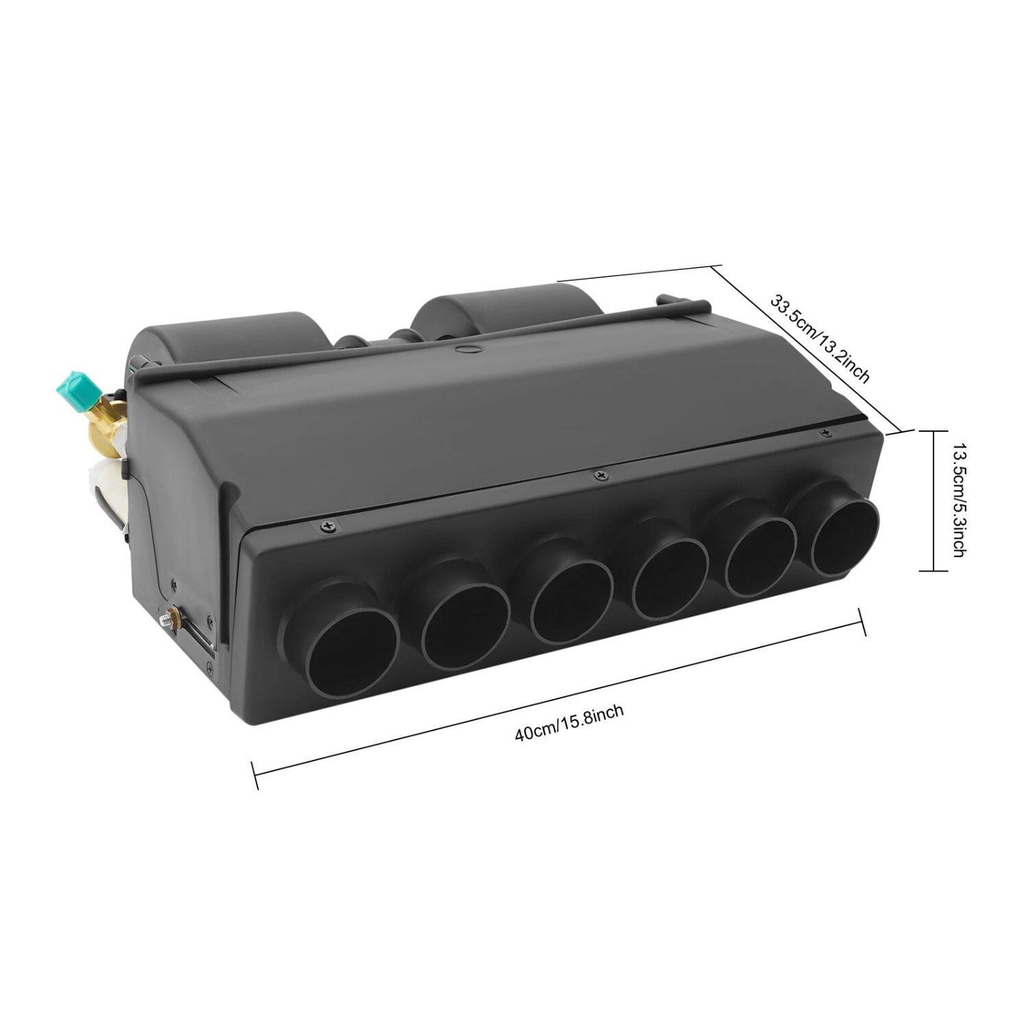 33.5cm/13.2inch  
13.5cm/5.3inch  
40cm/15.8inch