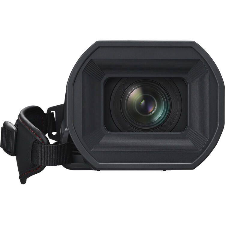 Alt View 2. Panasonic - Panasonic HC-X1200 Camcorder UHD 4K HDMI + 32GB Card + Case + UV Filter ZeeTech Bundle - Black.