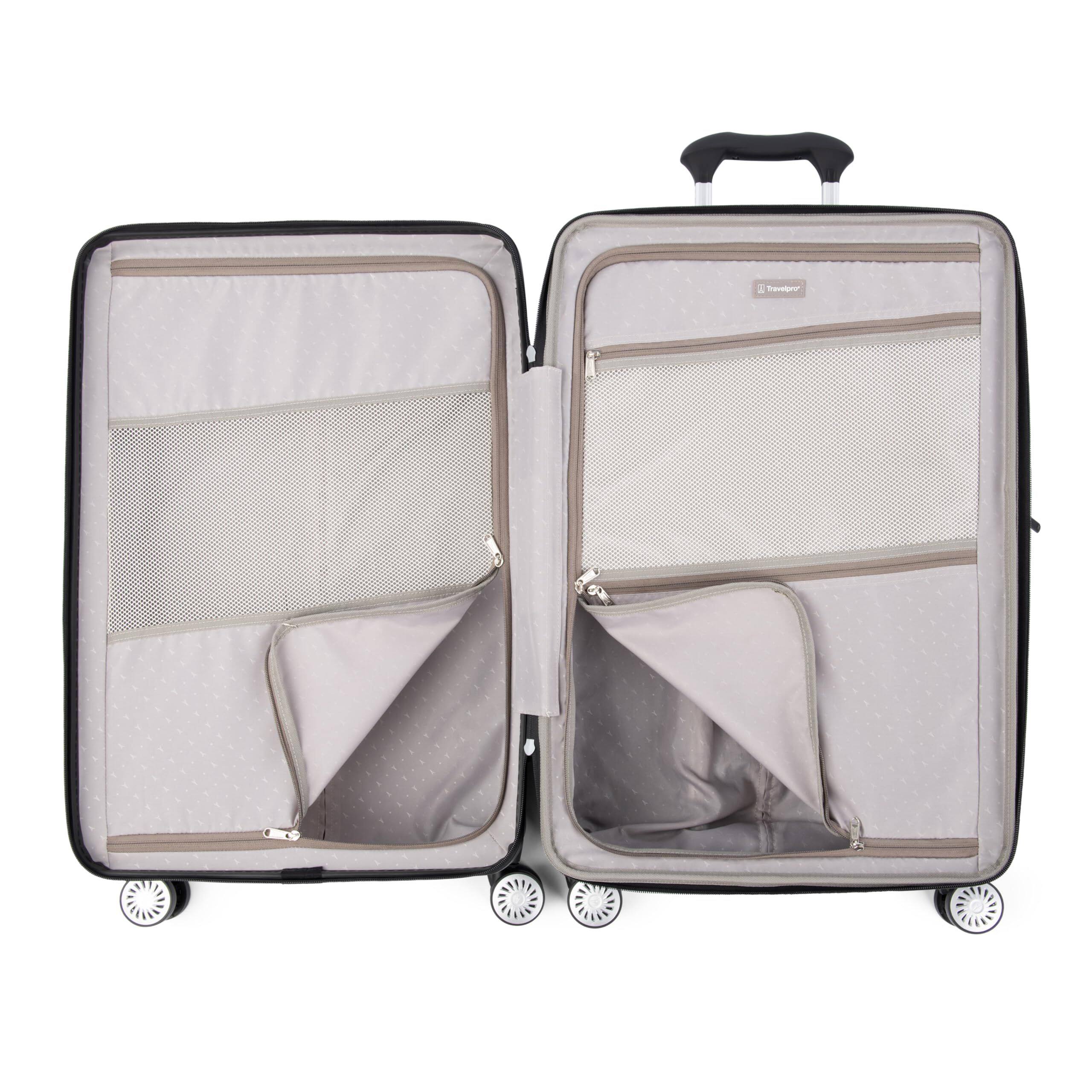 Alt View 2. Travelpro - Travelpro Pathways 3 Hardside Expandable 25" Checked Spinner - Cloud Grey.