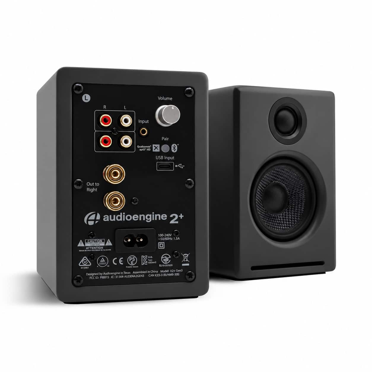 Audioengine A2+ Gen 3 Home Music System w/ Bluetooth aptX Adaptive