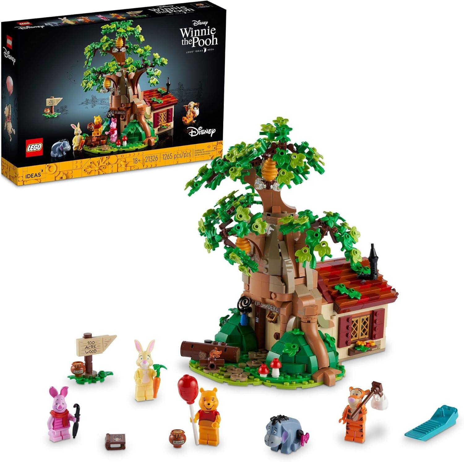 Disney Winnie the Pooh LEGO Ideas 21326 1265 pcs/pzs 18+