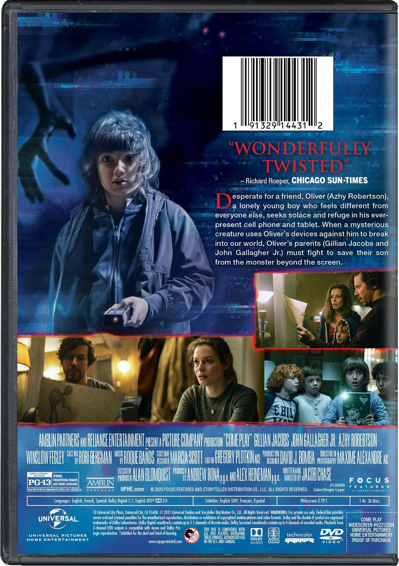 Angle. Come Play [DVD].