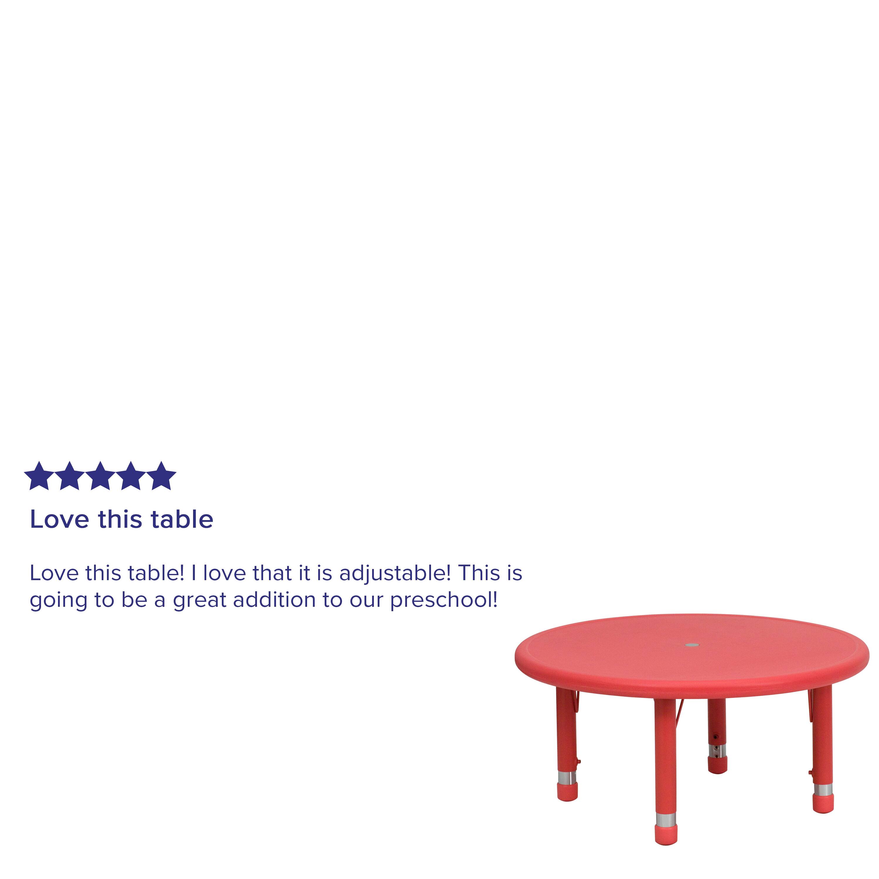 Love this table

Love this table! I love that it is adjustable! This is going to be a great addition to our preschool!
