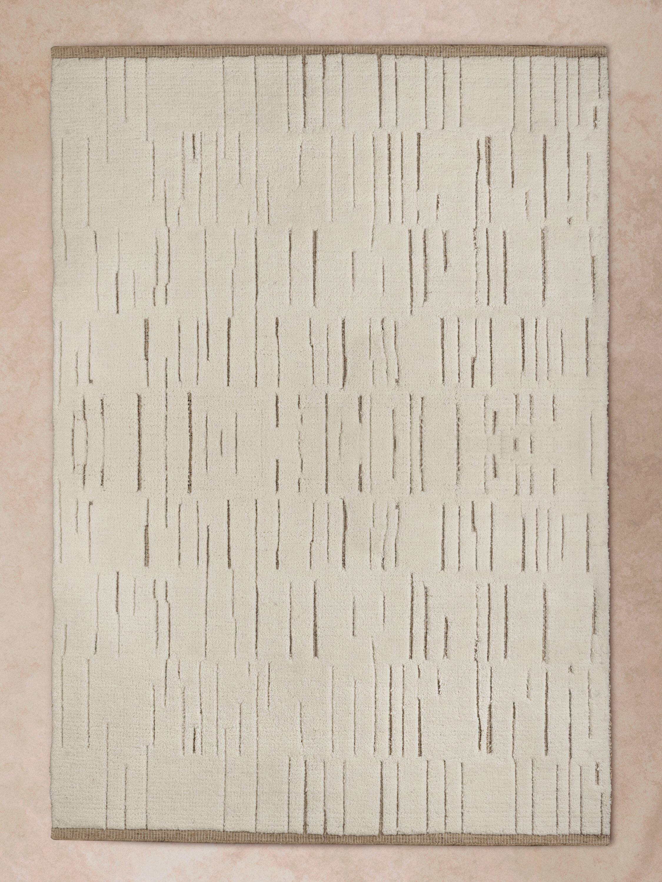 GAURI KOHLI - Narita Rug - Shades of ivory and brown