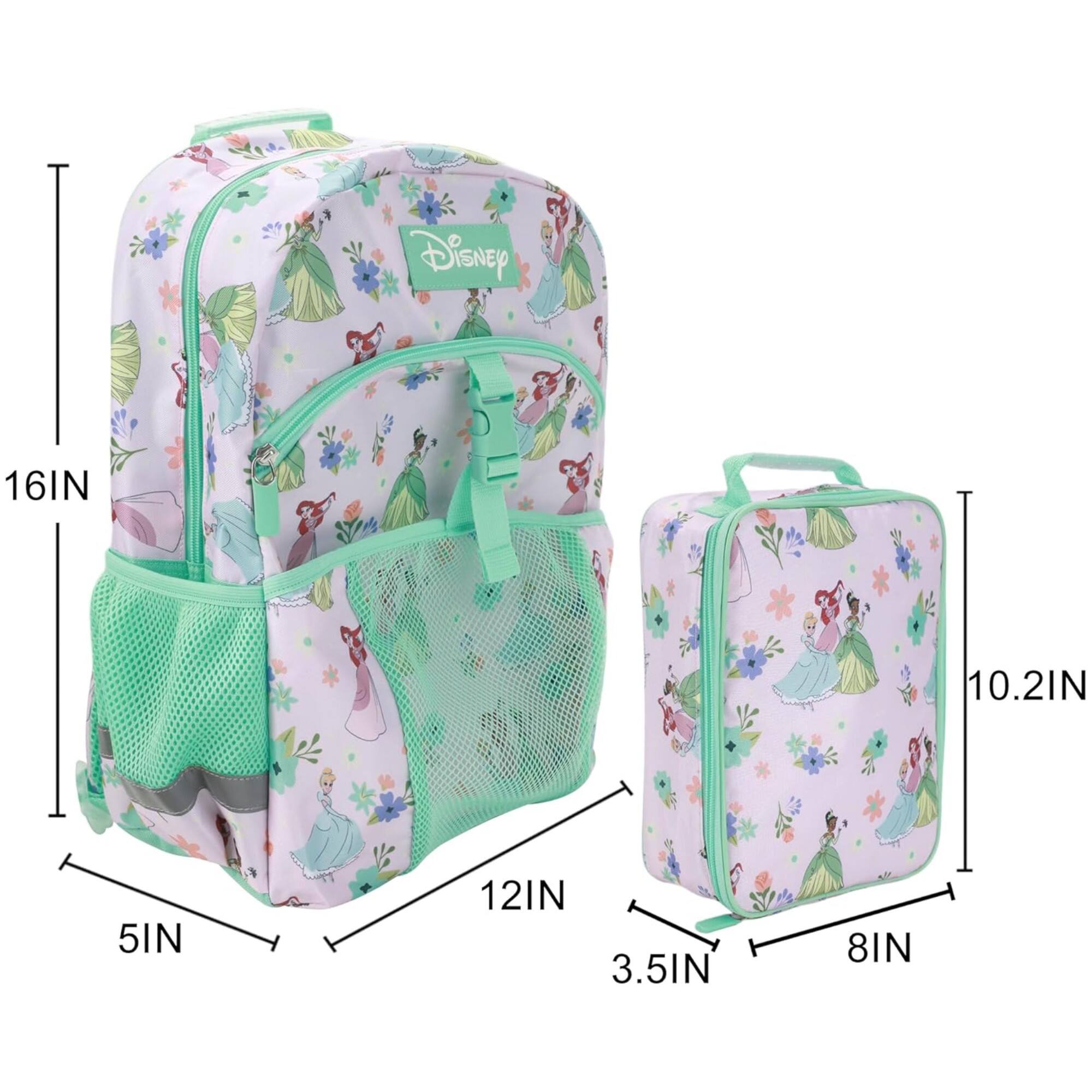 Disney  
16IN  
10.2IN  
5IN  
12IN  
3.5IN  
8IN