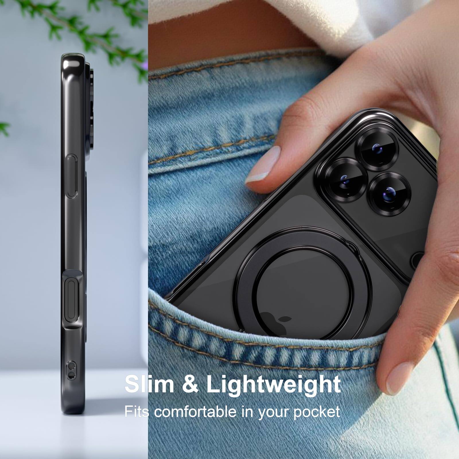 Slim & Lightweight  
Fits comfortably in your pocket