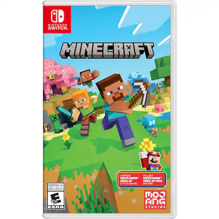 Nintendo Switch. Minecraft Everyone 10+ Enfants et Adultes 1e E 10+ ESRB. Includes Super Mario Mash-Up Pack - E10+ (Everyone 10+)